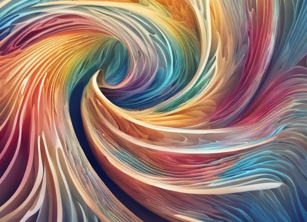 En virvel av färg