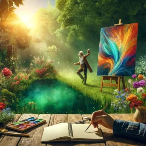 Att vara kreativ är ett bra sätt att förbättra sin hälsa.